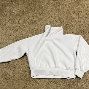 Lululemon Athletica Cream big collar sweatshirt